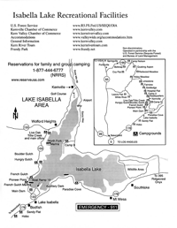 Isabella Lake Recreational Facilities